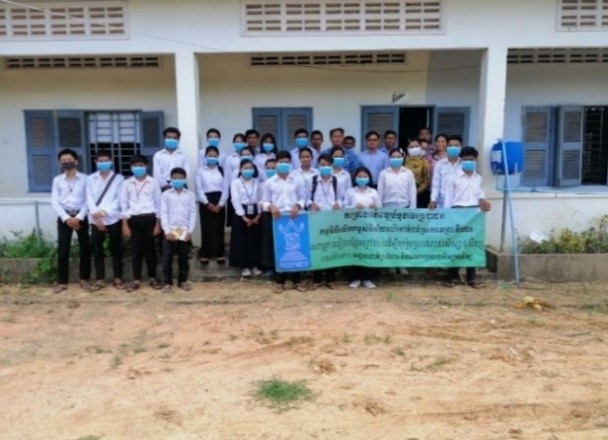 Participation in promoting education and agriculture in schools in the Preah Vihear